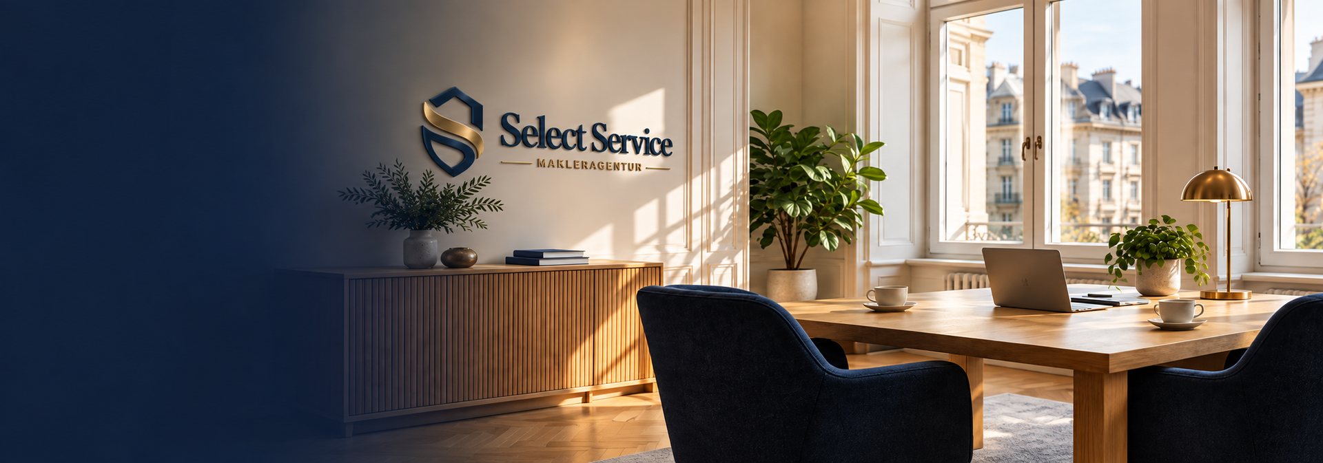 Besprechungsraum der Select Service Makleragentur in Zürich